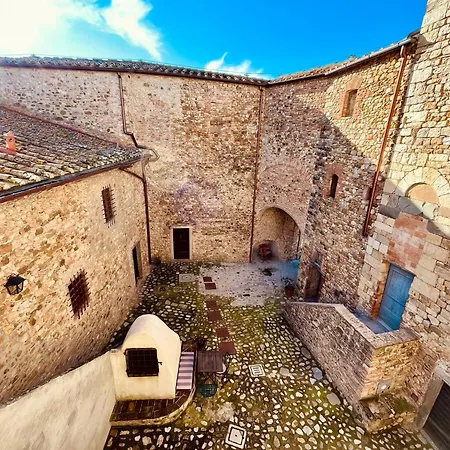 Castello Di Montefiridolfi Apartment Exterior photo