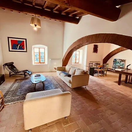 Castello Di Montefiridolfi Apartment Exterior photo